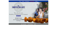 Tablet Screenshot of greekpalace.com
